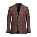 【送料無料】 ゼニア メンズ ジャケット&ブルゾン アウター Blazers Red