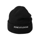 【送料無料】 アクネ ストゥディオズ メンズ 帽子 アクセサリー Hats Black