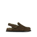 【送料無料】 オフィシンクリエイティブ メンズ サンダル シューズ Mules & Clogs Green