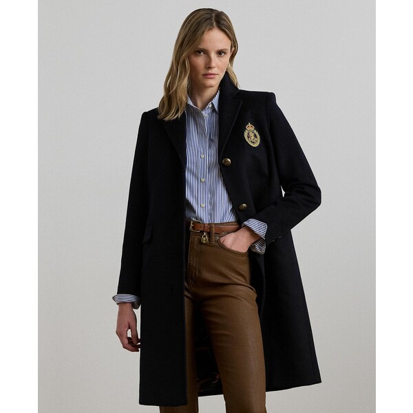 高級ライン ラルフローレンブラックレーベル ピーコート Pコート 9 黒 楽天市場】ポロ ラルフローレン ウール ピーコート Pコート POLO
