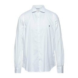 BROOKSFIELD ブルックスフィールド シャツ トップス メンズ Shirts White