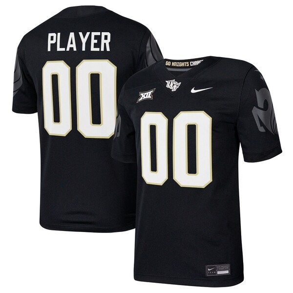 ナイキ メンズ ユニフォーム トップス UCF Knights Nike PickAPlayer NIL Football Game Jersey Black