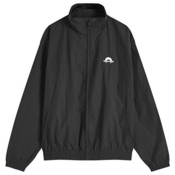 マリーン セル レディース ジャケット＆ブルゾン アウター Marine Serre Sport Nylon Track Jacket Black