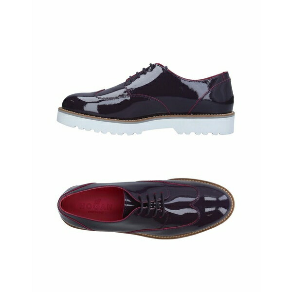 【送料無料】 ホーガン レディース オックスフォード シューズ Lace-up shoes Purple