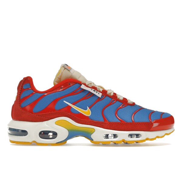 Nike ナイキ メンズ スニーカー 【Nike Air Max Plus SE Air Max Running Club University Blue】 サイズ US_9(27.0cm) University Red/Light Photo Blue/Sail/Pollen