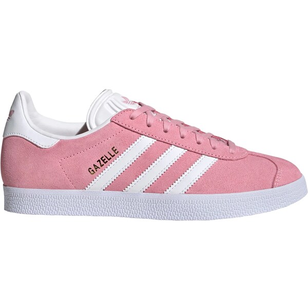 adidas アディダス レディース スニーカー 【adidas Gazelle Pink Glow Cloud White (Women's)】 サイズ US_8.5(25.5cm) Cloud White/Pink Glow/Gold Metallic
