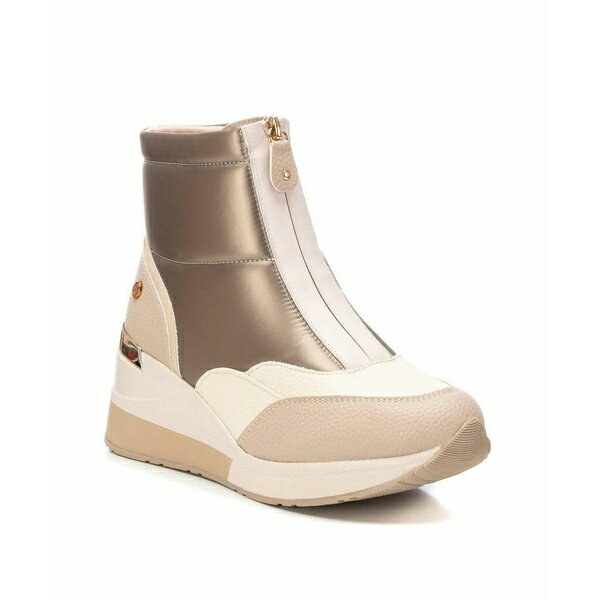 キシタイ レディース ブーツ シューズ Women's Sport Booties By XTI Beige