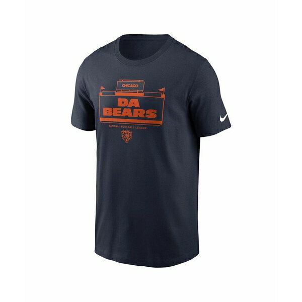 ナイキ メンズ シャツ トップス Men's Navy Chicago Bears Primetime Local Essential T-Shirt Navy