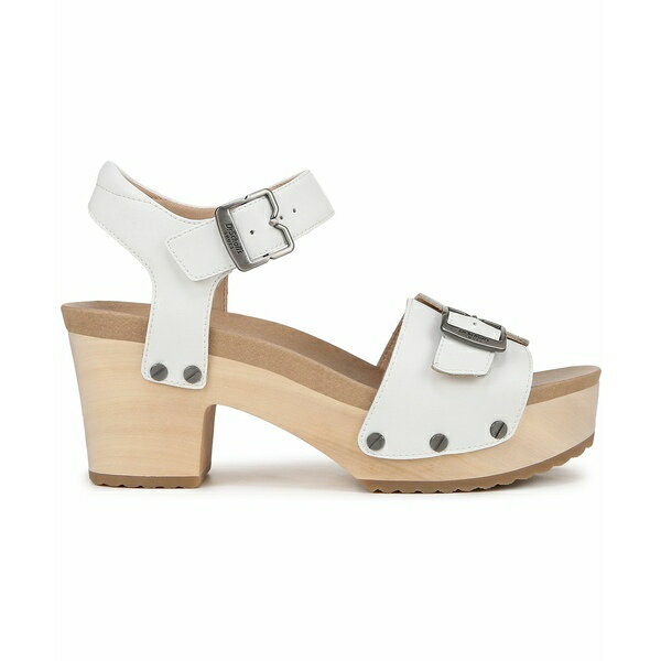 ドクター・ショール レディース サンダル シューズ Women's Original-Love Platform Sandals White Leather