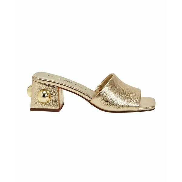 ケイティペリー レディース サンダル シューズ The Gemm Stud Slide Sandal Gold