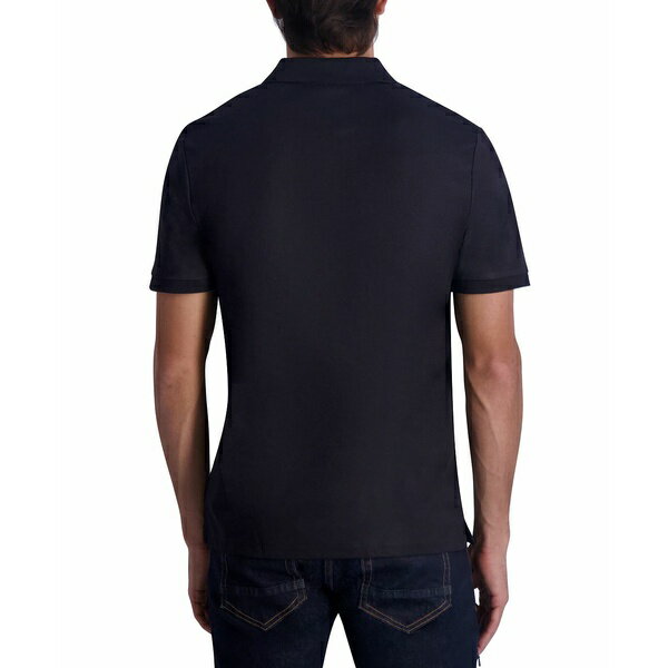 カールラガーフェルド メンズ シャツ トップス Men 039 s Slim Fit Short-Sleeve Pique Polo Shirt, Created for Macy 039 s Black