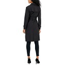 アンクライン レディース ジャケット＆ブルゾン アウター Women 039 s Long Compression Trench Coat, Created for Macy 039 s Anne Black