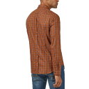 ベンシャーマン メンズ シャツ トップス Men's House Tartan Regular-Fit Shirt Orange