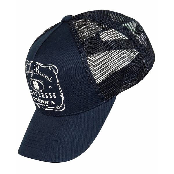 ラッキーブランド レディース 帽子 アクセサリー Vintage-Like Lucky Brand Trucker Hat Navy