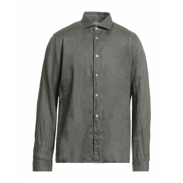 【送料無料】 アリー ドックス 963 メンズ シャツ トップス Shirts Green