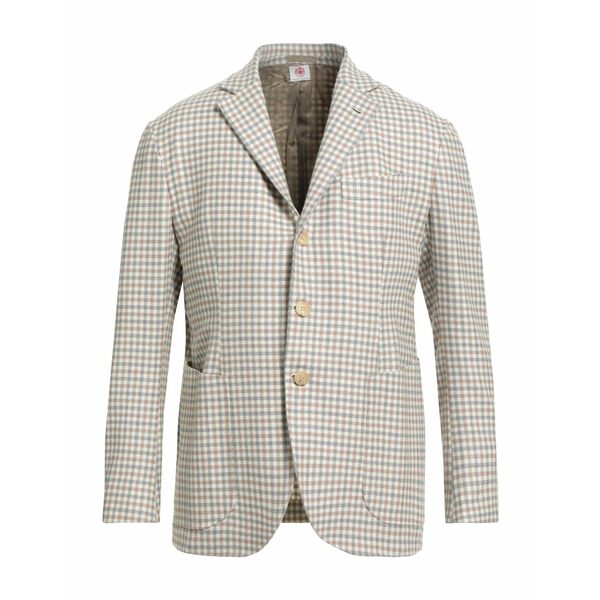 【送料無料】 ルイジ ボレッリ ナポリ メンズ ジャケット&ブルゾン アウター Blazers Beige