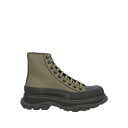 【送料無料】 マックイーン メンズ ブーツ シューズ Ankle boots Green