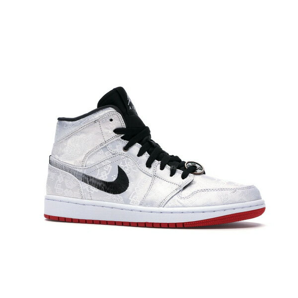 Jordan ジョーダン メンズ スニーカー 【Jordan 1 Mid SE Fearless Edison Chen CLOT】 サイズ US_M_14 White/Black-Red