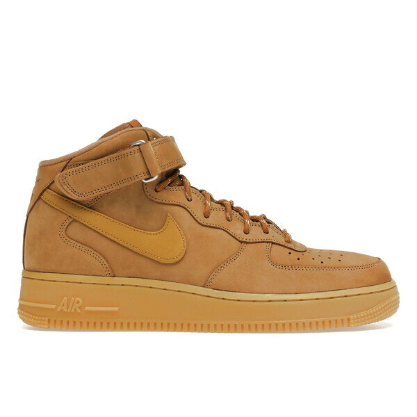 Nike ナイキ メンズ スニーカー 【Nike Air Force 1 Mid '07 Flax】 サイズ US_12(30.0cm) Flax/Gum Light Brown/Black/Wheat