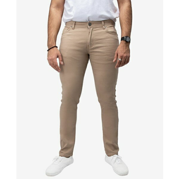 エックスレイ メンズ カジュアルパンツ ボトムス Men's Stretch Commuter Chino Pants Stone