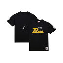 ミッチェル&ネス メンズ シャツ トップス Men's Jerome Bettis Black Pittsburgh Steelers Retired Player Nickname T-Shirt Black(4)