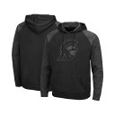 コロシアム メンズ パーカー・スウェットシャツ アウター Men's USC Trojans Blackout 3.0 Tonal Pullover Hoodie Black