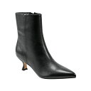 マーク・フィッシャー レディース ブーツ シューズ Women's Iggy Pointy Toe Dress Booties Black Leather