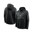 ナイキ メンズ パーカー・スウェットシャツ アウター Men's Black Las Vegas Raiders City Code Club Fleece P...