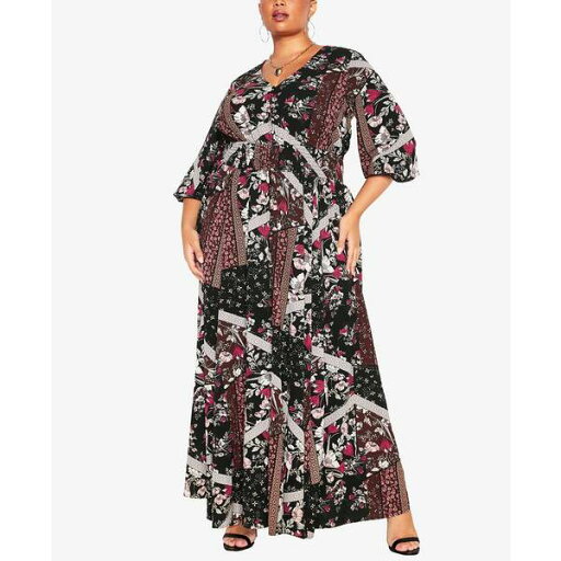 シティーシック レディース ワンピース トップス Women's Piper Maxi Dress Perfect Bloom Patch シティーシック レディース ワンピース トップス Women's Piper Maxi Dress Perfect Bloom Patch
