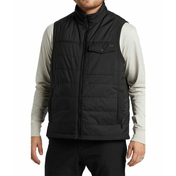 ビラボン メンズ ジャケット&ブルゾン アウター Men's Prism Sleeveless Vest Black