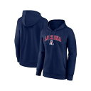 ファナティクス レディース パーカー・スウェットシャツ アウター Women's Navy Arizona Wildcats Evergreen Campus ...