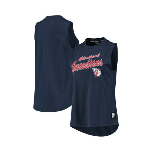 ダナ キャラン ニューヨーク レディース カットソー トップス Women's Navy Cleveland Guardians Marcie Tank Top Navy ダナ キャラン ニューヨーク レディース カットソー トップス Women's Navy Cleveland Guardians Marcie Tank Top Navy