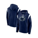 ファナティクス メンズ パーカー・スウェットシャツ アウター Men's Navy Penn State Nittany Lions Gym Rat Pullo...