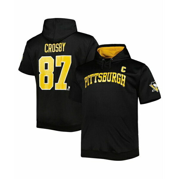 եʥƥ  ѡåȥ  Men's Sidney Crosby Black Pittsburgh Pe...