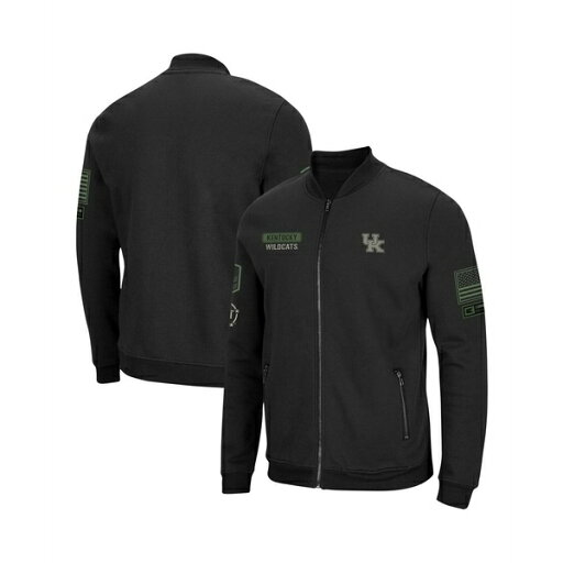 コロシアム メンズ ジャケット&ブルゾン アウター Men's Black Kentucky Wildcats OHT Military-Inspired Appreciation High-Speed Bomber Full-Zip Jacket Black コロシアム メンズ ジャケット&ブルゾン アウター Men's Black Kentucky Wildcats OHT Military-Inspired Appreciation High-Speed Bomber Full-Zip Jacket Black