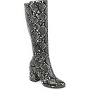 ジャーニーコレクション レディース ブーツ シューズ Women's Tavia Extra Wide Calf Boots Snake