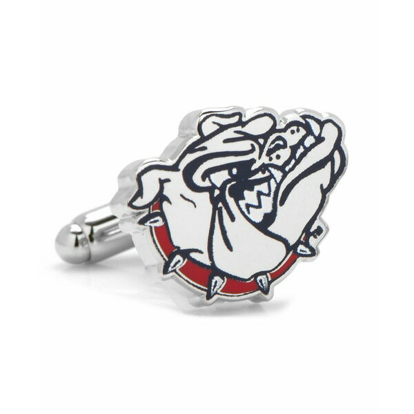 カフリンクス メンズ ピアス・イヤリング アクセサリー Gonzaga University Bulldogs Cufflinks White
