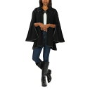 パトリシアナシュ レディース ニット&セーター アウター Women's Hooded Sleeved Cape with Clasp Black