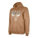 ニューエラ メンズ パーカー・スウェットシャツ アウター Men's Tan Chicago Bulls 2024/25 City Edition Pullov...