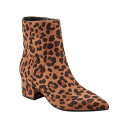 マークフィッシャー レディース ブーツ シューズ Women's Gismo Block Heel Ankle Dress Booties Leopard