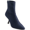 カールラガーフェルド レディース ブーツ シューズ Women's Kelsa Pull On Booties Navy