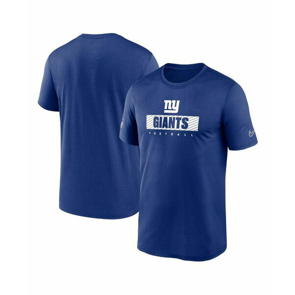 ナイキ メンズ シャツ トップス Men's Royal New York Giants Sideline Legend Performance T-Shirt Royal