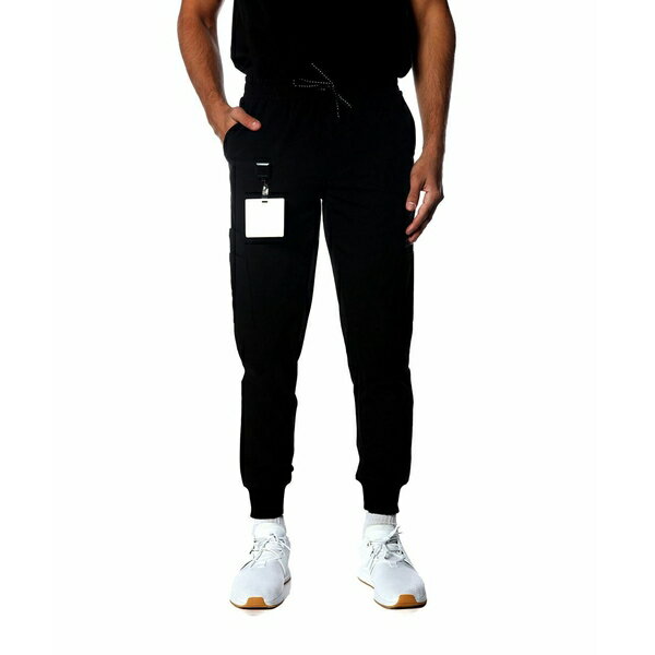 メンバーズオンリー メンズ カジュアルパンツ ボトムス Men's London Jogger Scrub Pants Men Black