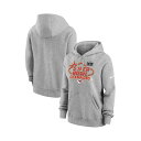 ナイキ レディース パーカー・スウェットシャツ アウター Women's Heather Gray Kansas City Chiefs Super Bowl ...