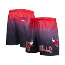 プロスタンダード メンズ カジュアルパンツ ボトムス Men's Purple, Red Chicago Bulls Ombre Mesh Shorts Purple, Red(4)