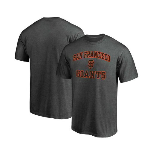 ファナティクス メンズ シャツ トップス Men's Charcoal San Francisco Giants Heart Soul T-shirt Charcoal ファナティクス メンズ シャツ トップス Men's Charcoal San Francisco Giants Heart Soul T-shirt Charcoal