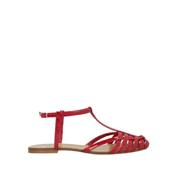 【送料無料】 アンナ・エフ レディース サンダル シューズ Ballet flats Red