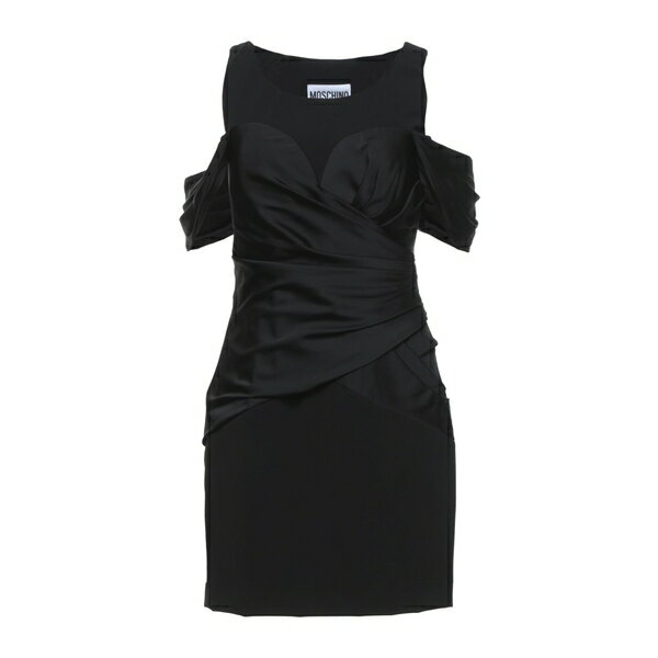 【送料無料】 モスキーノ レディース ワンピース トップス Mini dresses Black