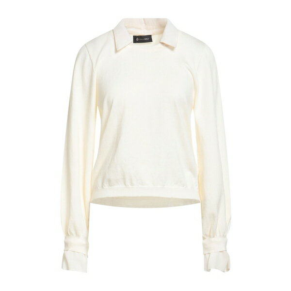 【送料無料】 ジュリア ヴァリ レディース ニット&セーター アウター Sweaters White