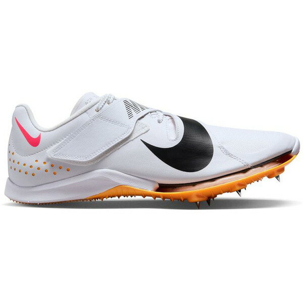 Nike ナイキ メンズ スニーカー 【Nike Air Zoom Long Jump Elite White Hyper Pink Orange】 サイズ US_9.5(27.5cm) White/Laser Orange/Hyper Pink/Black